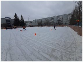 Открытие катка